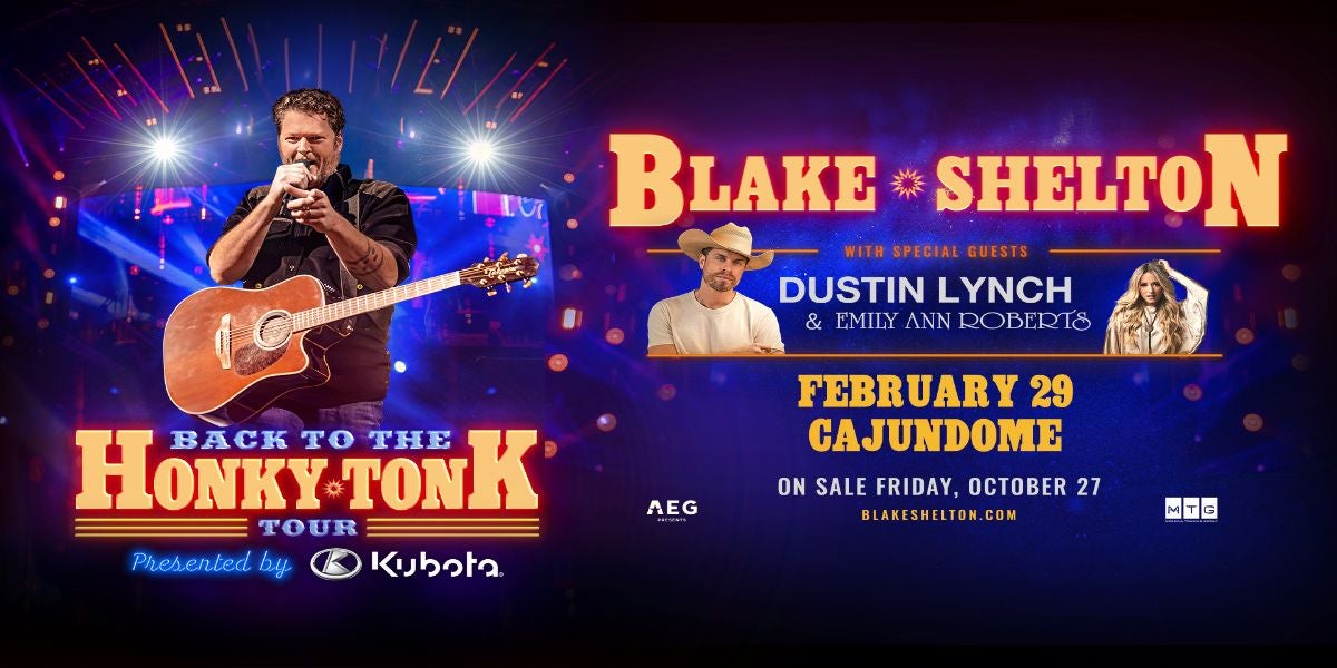 BLAKE SHELTON: Back to the Honky Tonk Tour