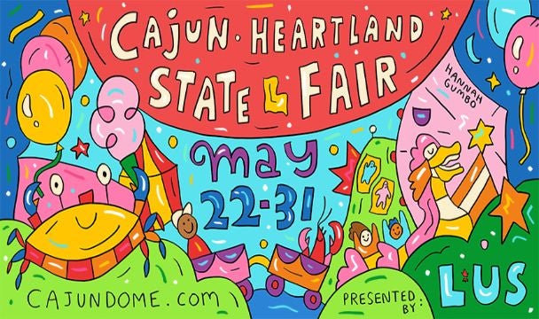 More Info for Cajun Heartland State Fair 2026