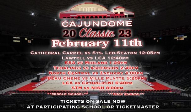 More Info for CAJUNDOME Classic 2023 (Prep Basketball) 