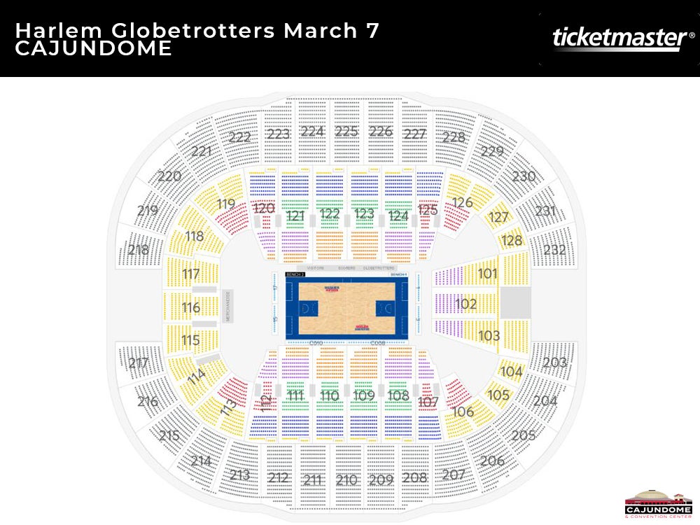 Harlem Globetrotters Cajundome