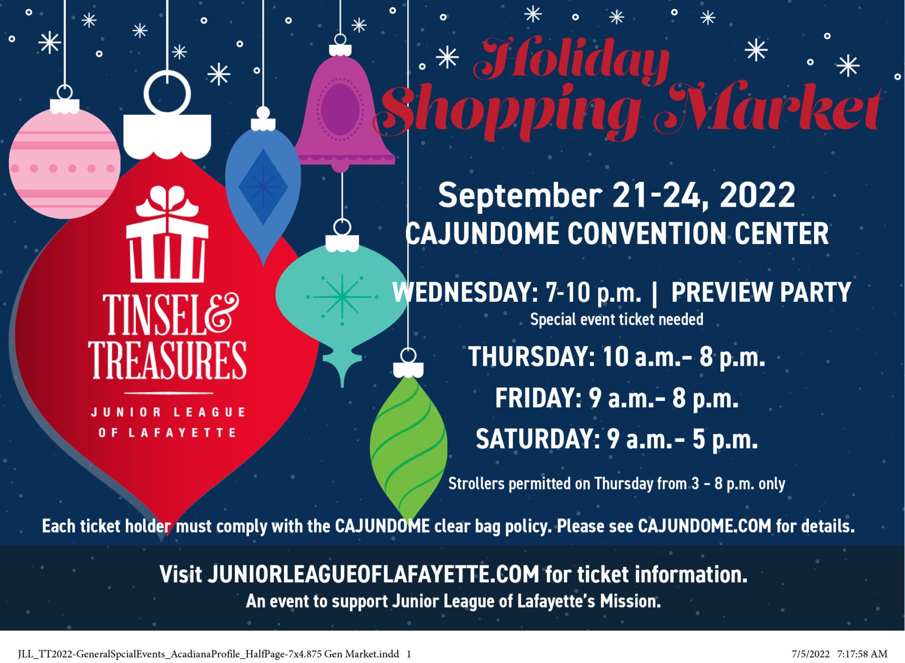 2022 Tinsel & Treasures CAJUNDOME