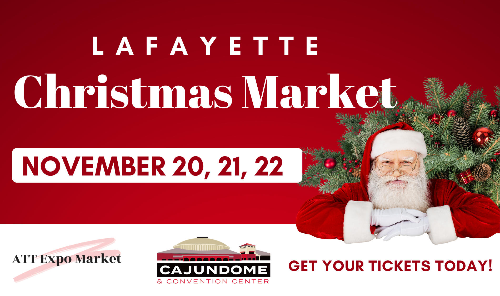 More Info for ATT Expo Presents Lafayette Christmas Market
