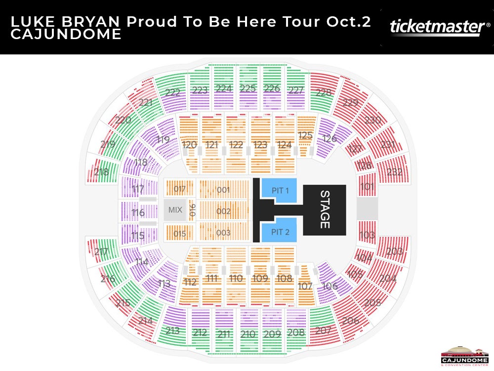 Luke Bryan Proud To Be Right Here Tour