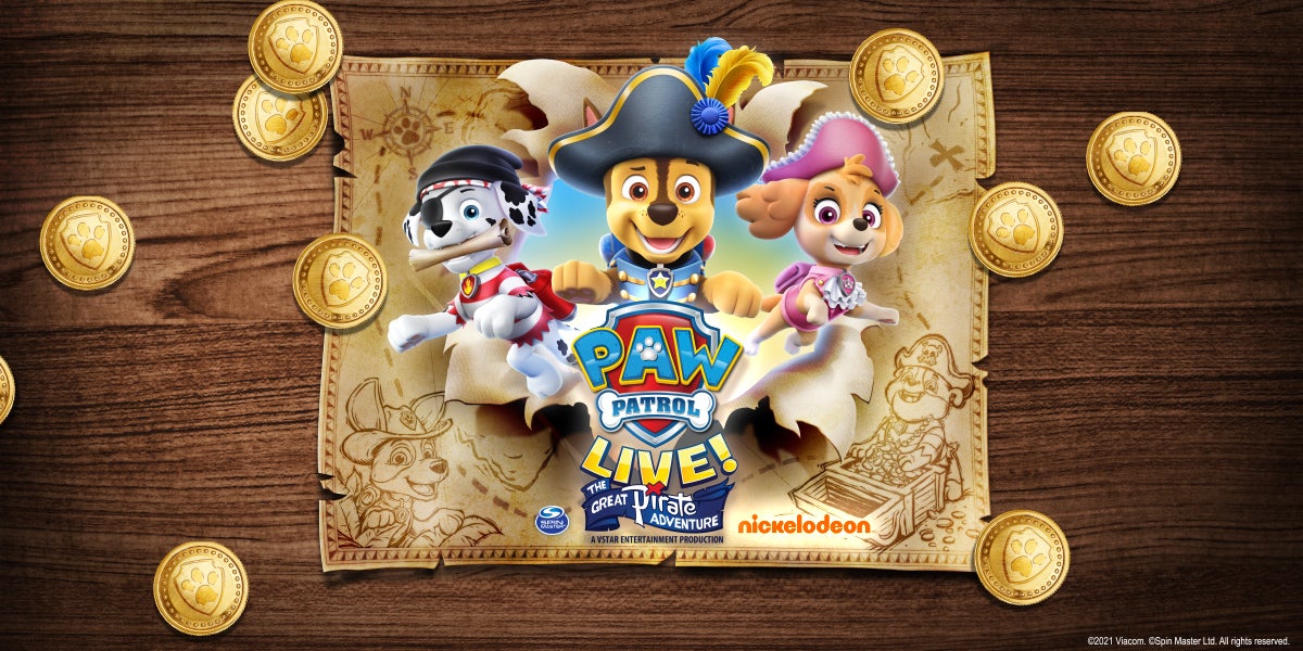 PAW Patrol Live! The Great Pirate Adventure