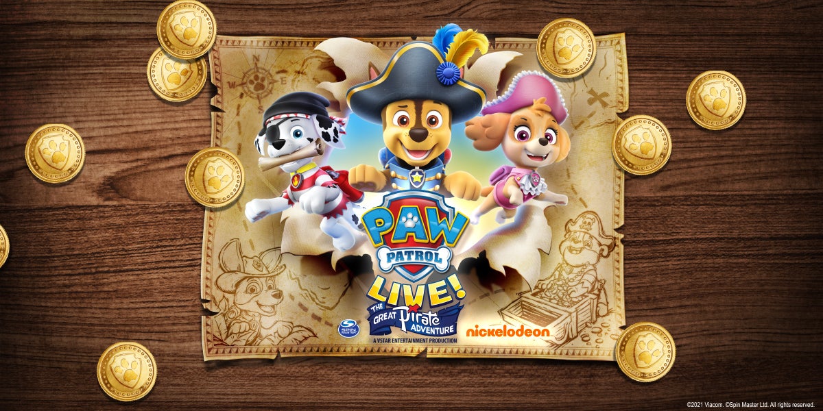 PAW Patrol Live! The Great Pirate Adventure 