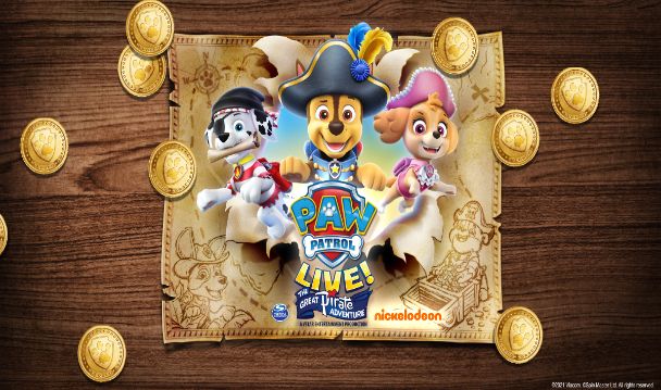 More Info for PAW Patrol Live! The Great Pirate Adventure 