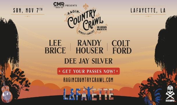More Info for LEE BRICE HEADLINES LOUISIANA HURRICANE RELIEF BENEFIT CONCERT RAGIN COUNTRY CRAWL