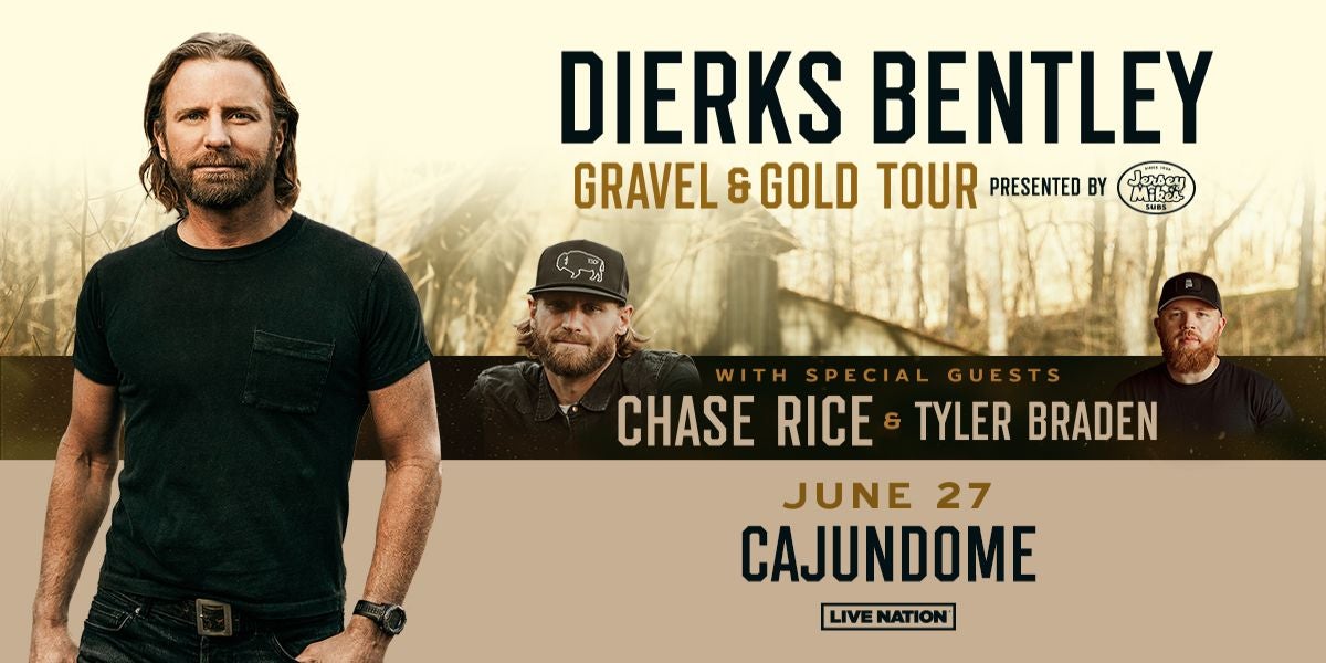 DIERKS BENTLEY: GRAVEL & GOLD TOUR