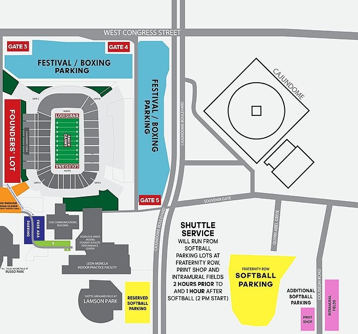 Cajundome Seating Chart