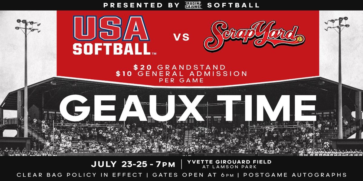 Team USA Softball vs. Scrap Yard Fast Pitch