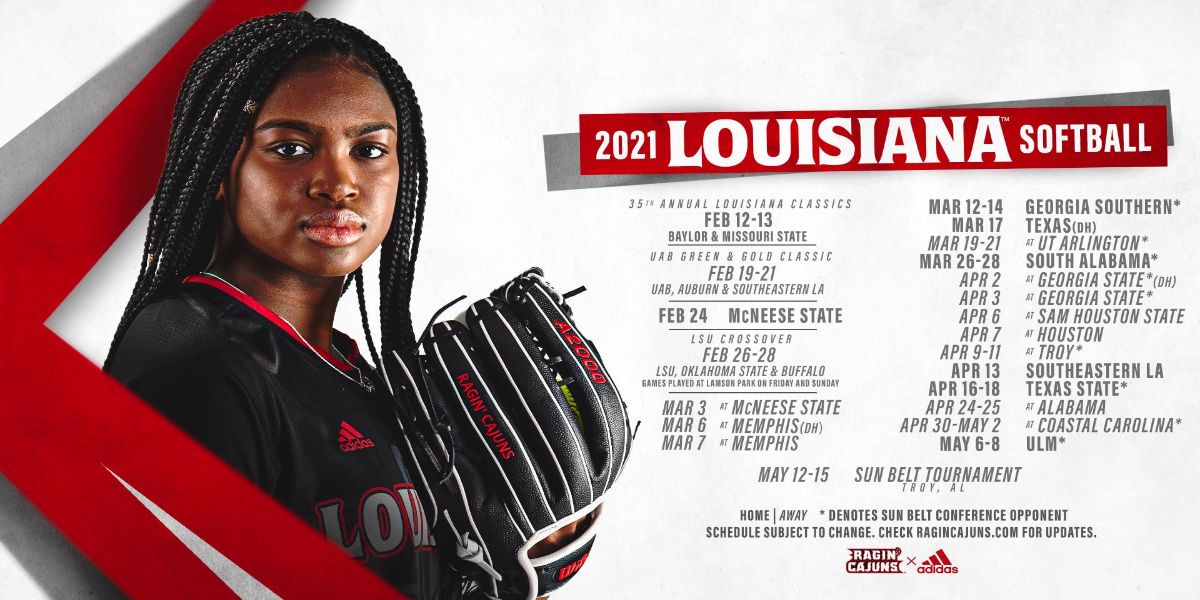 Ragin' Cajuns Softball vs. McNeese