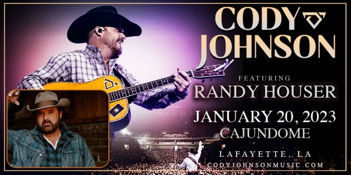 CODY JOHNSON and Friends CAJUNDOME