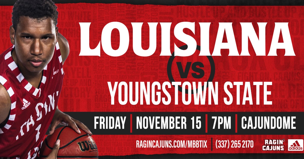 Ragin' Cajun Men's Basketball vs. Youngstown State