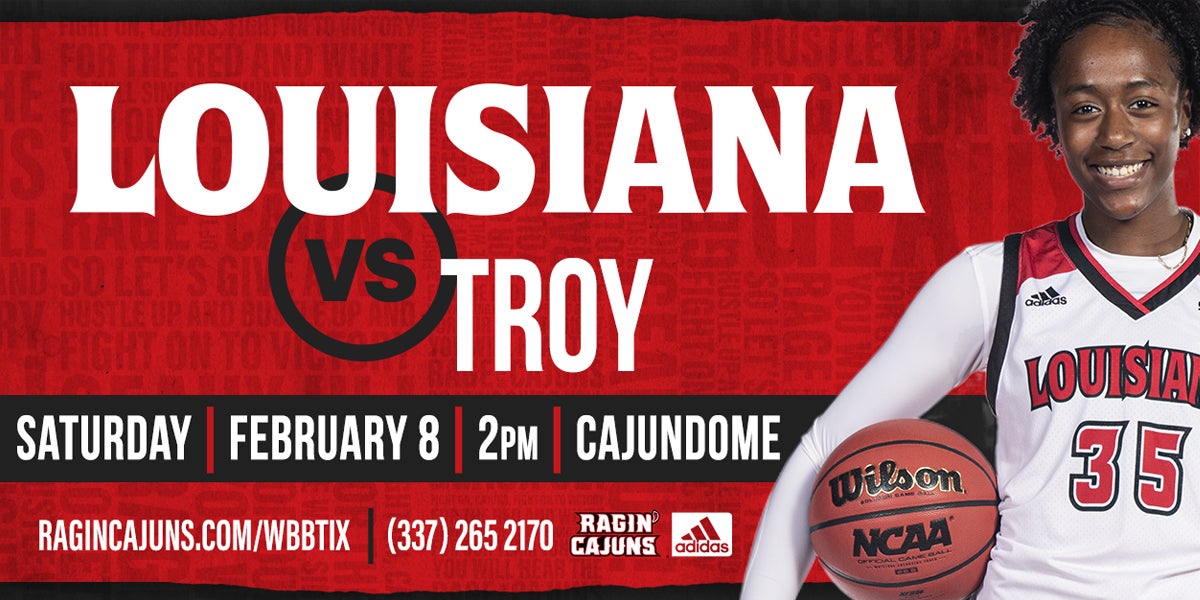 Ragin' Cajun Women's Basketball vs Troy